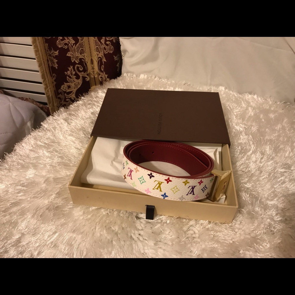 Louis Vuitton Multicolor Belt 100cm”x3cm” =40” - Picture 1 of 8